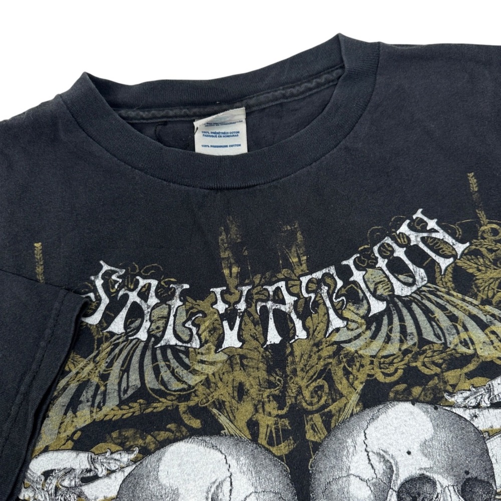 Delta Pro Weight Mens Salvation Skull Wings T-Shirt Black XL Laughing Soul - Picture 2 of 9